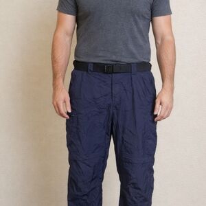 Columbia Men's Dark Blue Cargo Pants